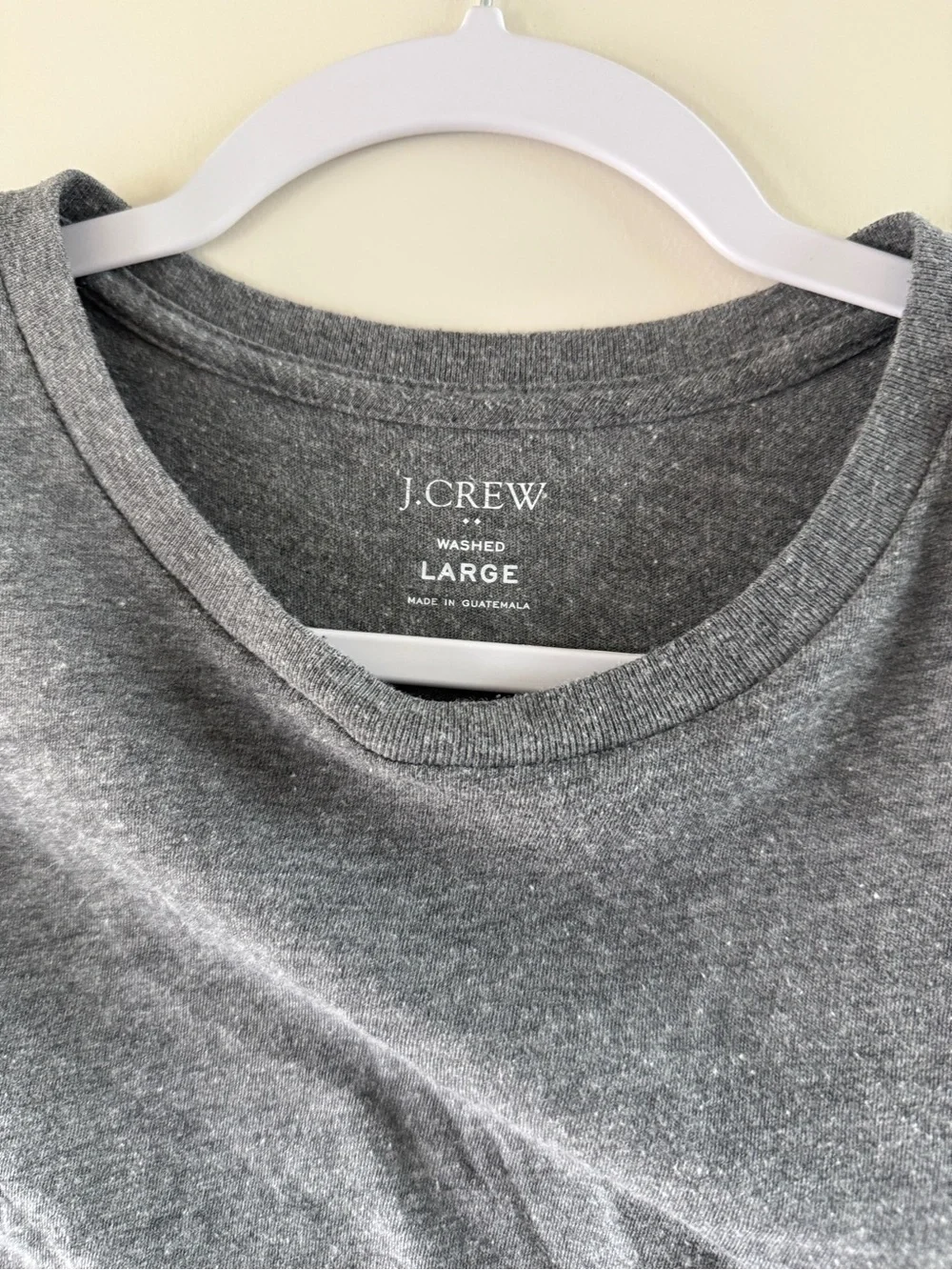 J. Crew Short Sleeve Crewneck Tees — Light Blue, Blue, Gray, Burgundy